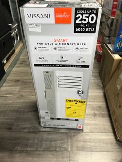 Vissani Smart Portable Air Conditioner – 6,000 BTU (New in Box)