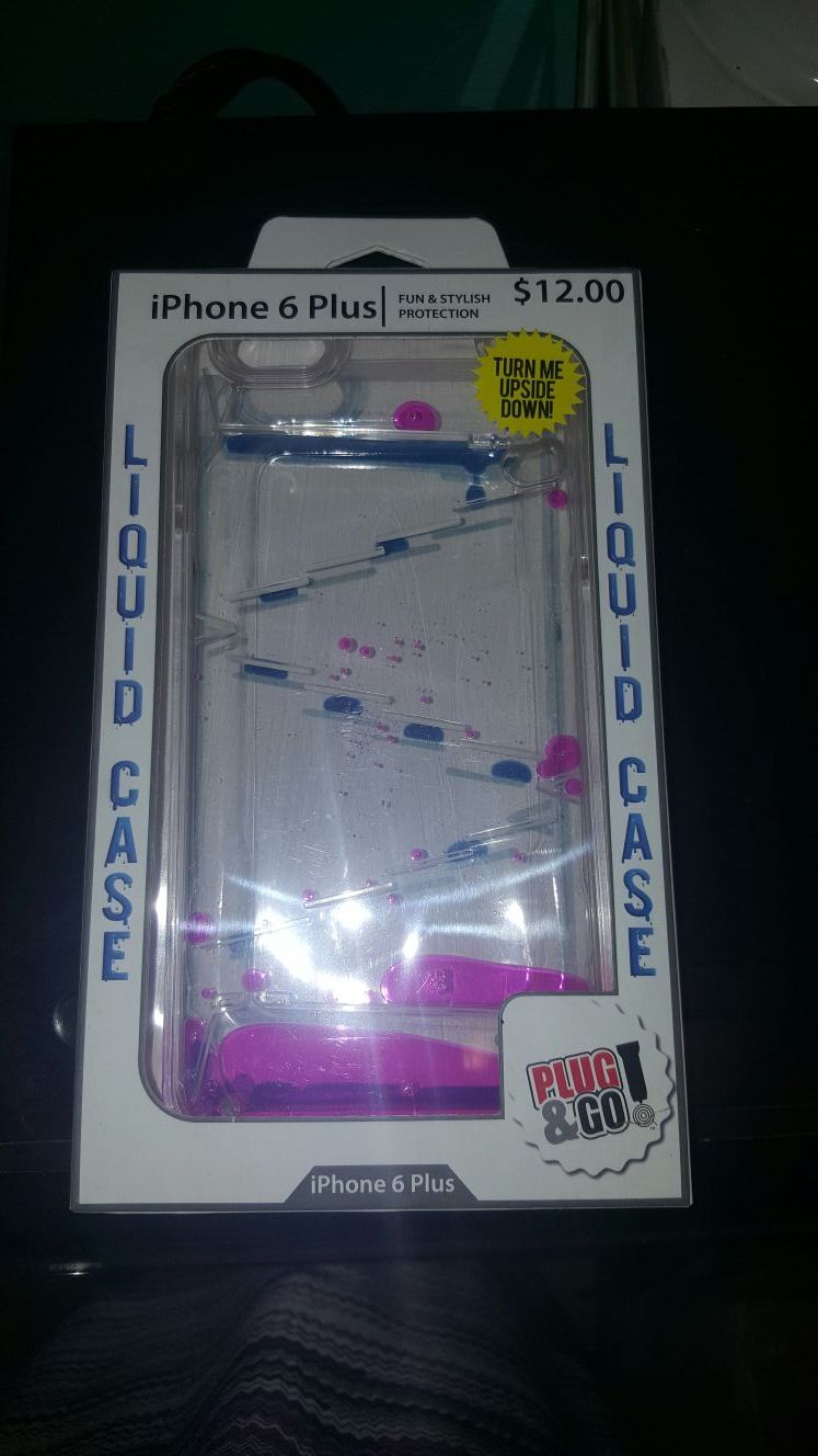 Iphone 6 Liqiud Phone cases...really kool looking..they move when u move them....Band New!!