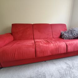 Red Sleeper Couch