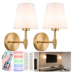 Cordless RGB Wall Lamps 