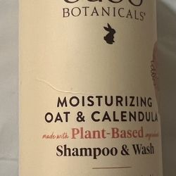 Babo Botanicals Moisturizing Oat & Calendula 2-in-1 Shampoo & Wash 