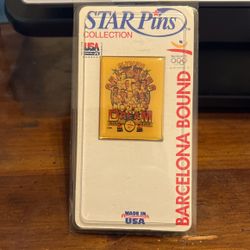 Barcelona Bound Pin