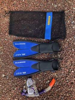 Blast u.s. Divers snorkel set