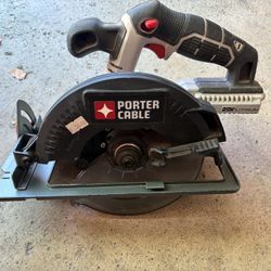 Porter Cable Circular Saw (Battery Operated)