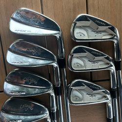 Callaway Apex(2018) Combo Iron Set 4- PW KBS Extra Stiff, 130g💰 $350 OBO
