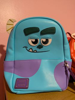 Loungefly Pixar Monsters Inc Sully Mini Backpack