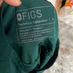 Forest Green Scrub Top