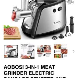 Aobosi 2200W Electric Meat Grinder