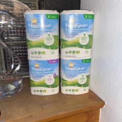 4 Cans Of Happy Baby Organic Formula Brand New Unopened 