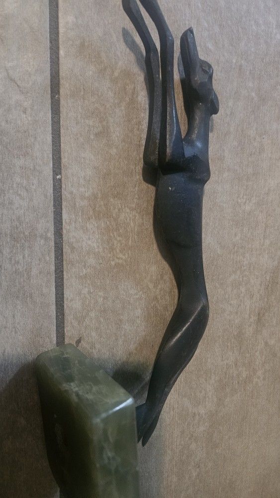 Vintage metal greyhound