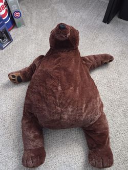 Djungleskog Huge Brown Bear Stuffed Animal Over 3ft