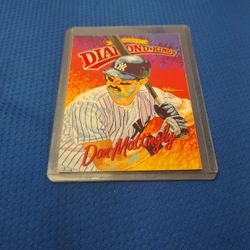 Rare Old 1994 Don Mattingly Baseball Card Donruss Diamond Kings #DK-16 - Perfect Condition 