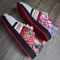 Mens Shoes ADIDAS HalfShells Lo City Chicago Sneakers 043556 Size 12 New Half Shells Adidas Chicago Cubs Shoes