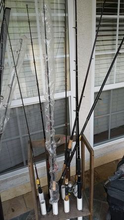 Fishing rods offshore