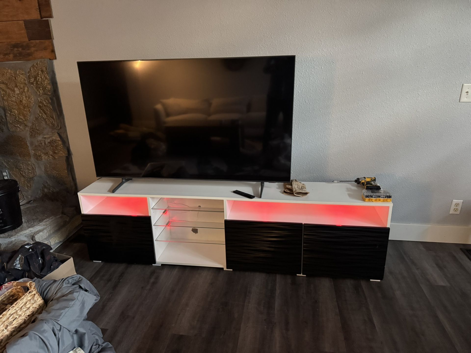 Tv Stand With Led Light