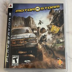 MotorStorm For Sony PlayStation 3 PS3 Video Game