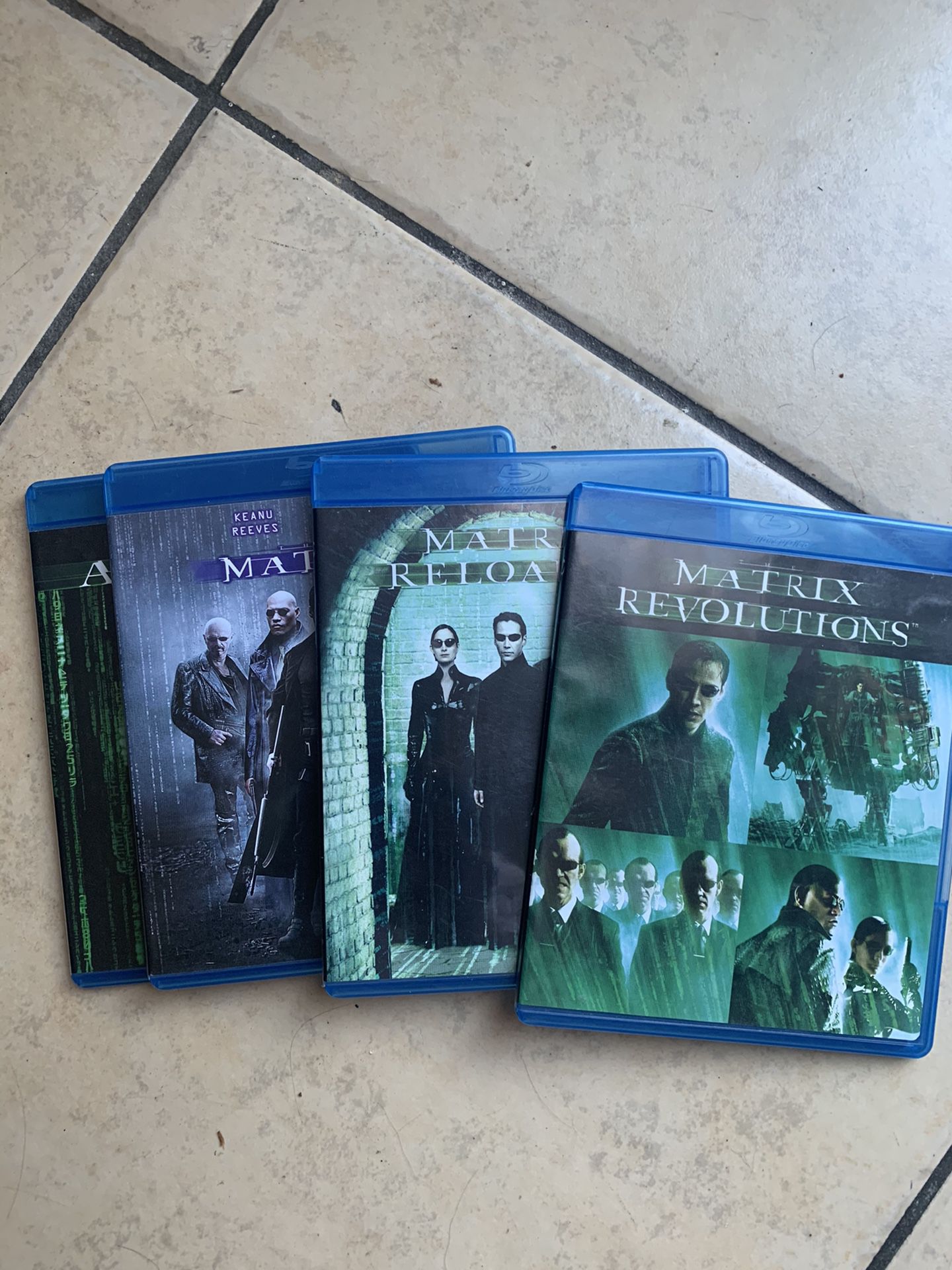 Matrix trilogy Blu-ray