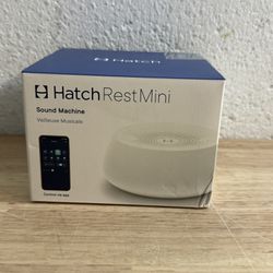 Hatch Rest Mini White Noise Smart Sound Machine for Babies - White