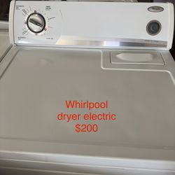 Whirlpool Dryer Electric 