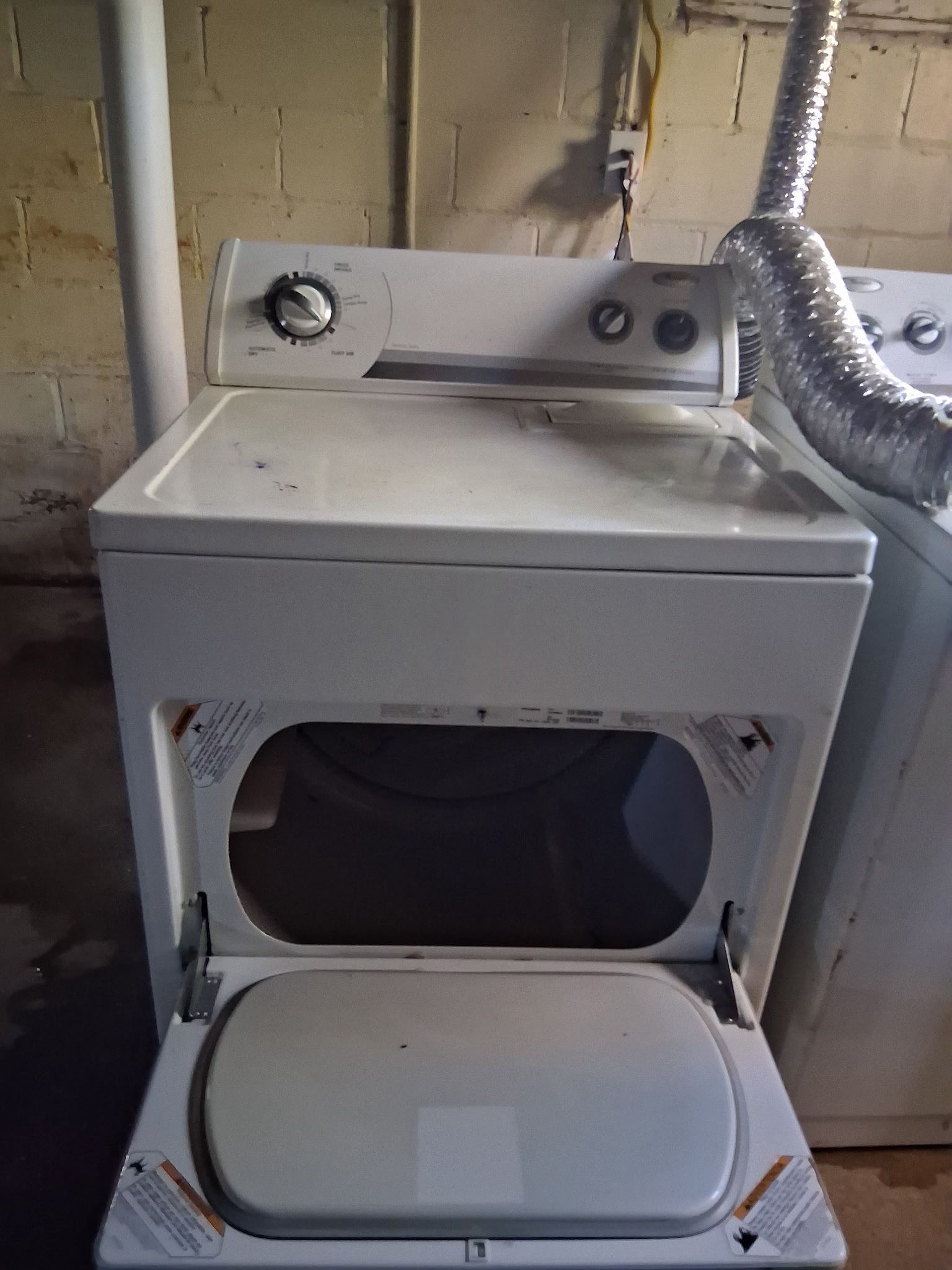 Gas Whirlpool Dryer