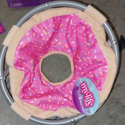 " My Life " Doll Brand Doughnut Metal Fold Chair