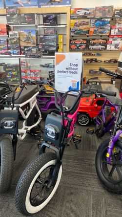 Thone Rascal eBike 500W/48V (20mph/50 miles max. Pink