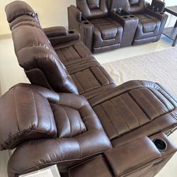 Power Reclining Sofa and Loveseat Owner 
