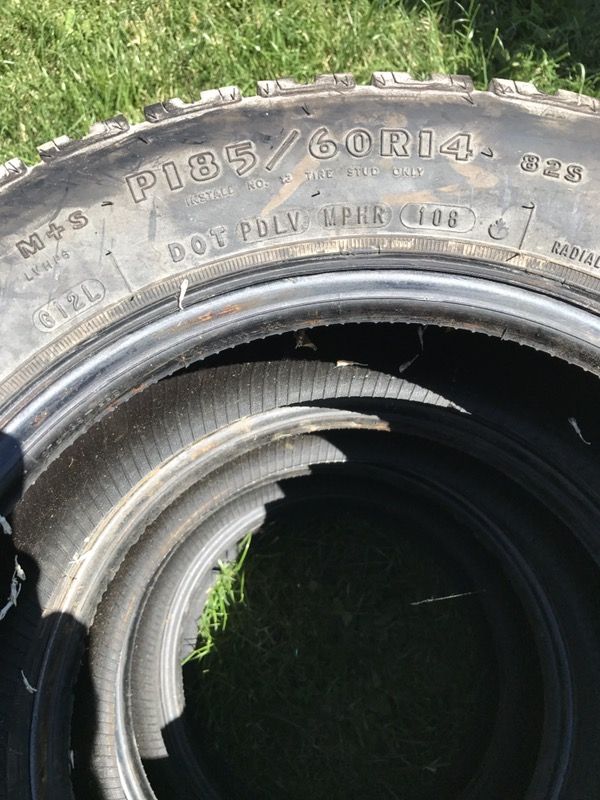 Full Set of snow tires