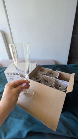 Champagne flutes/glasses