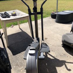Exercise  Equipment  Elliptical  Gold Gym   And A  Tony Little  Sprint  Master 