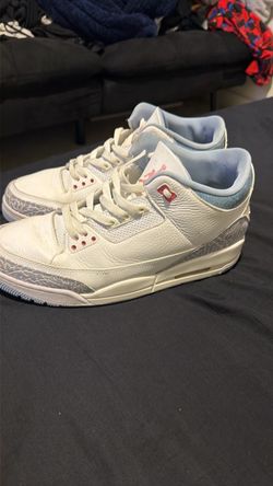 Air jordan 3 white colbalt