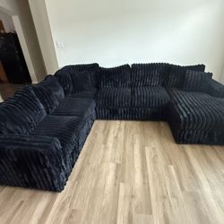 Black Sectional