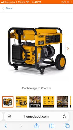 Dewalt generator 6500