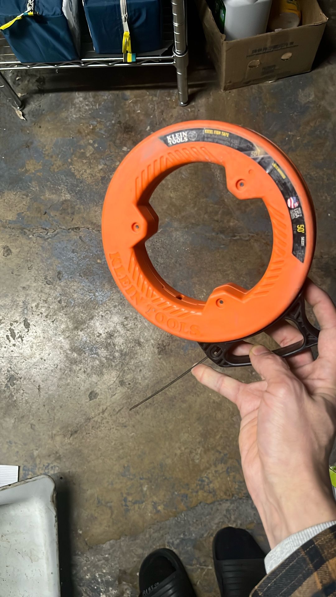 Klein Tool 50” Steel Fish Tape