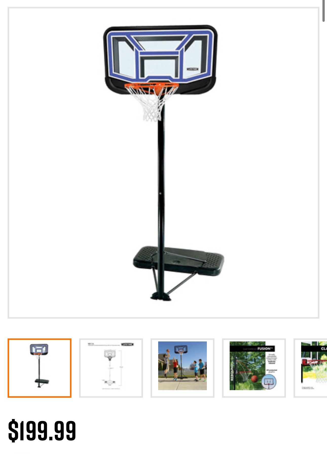 Lifetime Basketball Court 