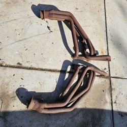 Chevy 350 Rusted Headers