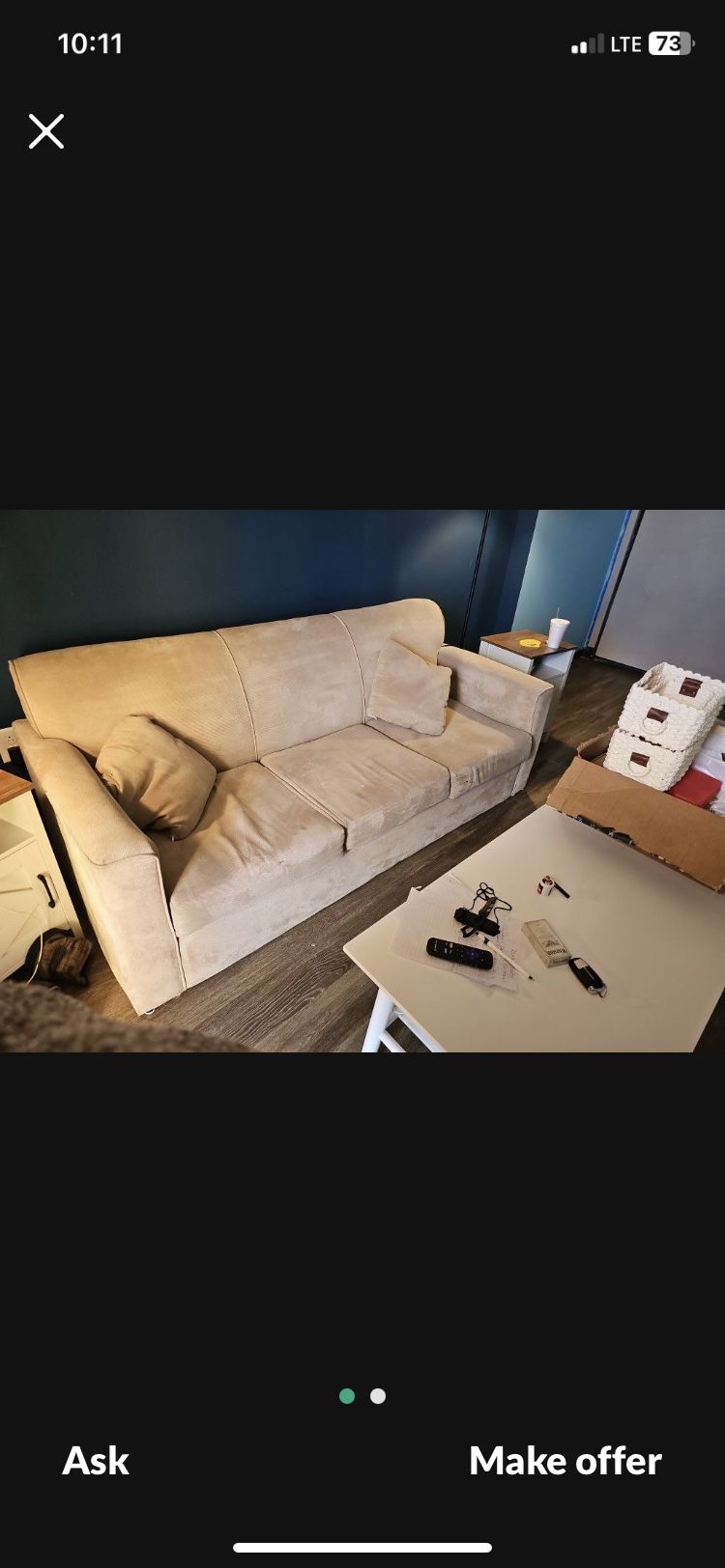Beautiful Low Priced Couch