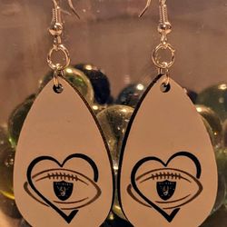 Raiders Earrings 