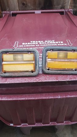 1971 dodge charger Amber side marker light