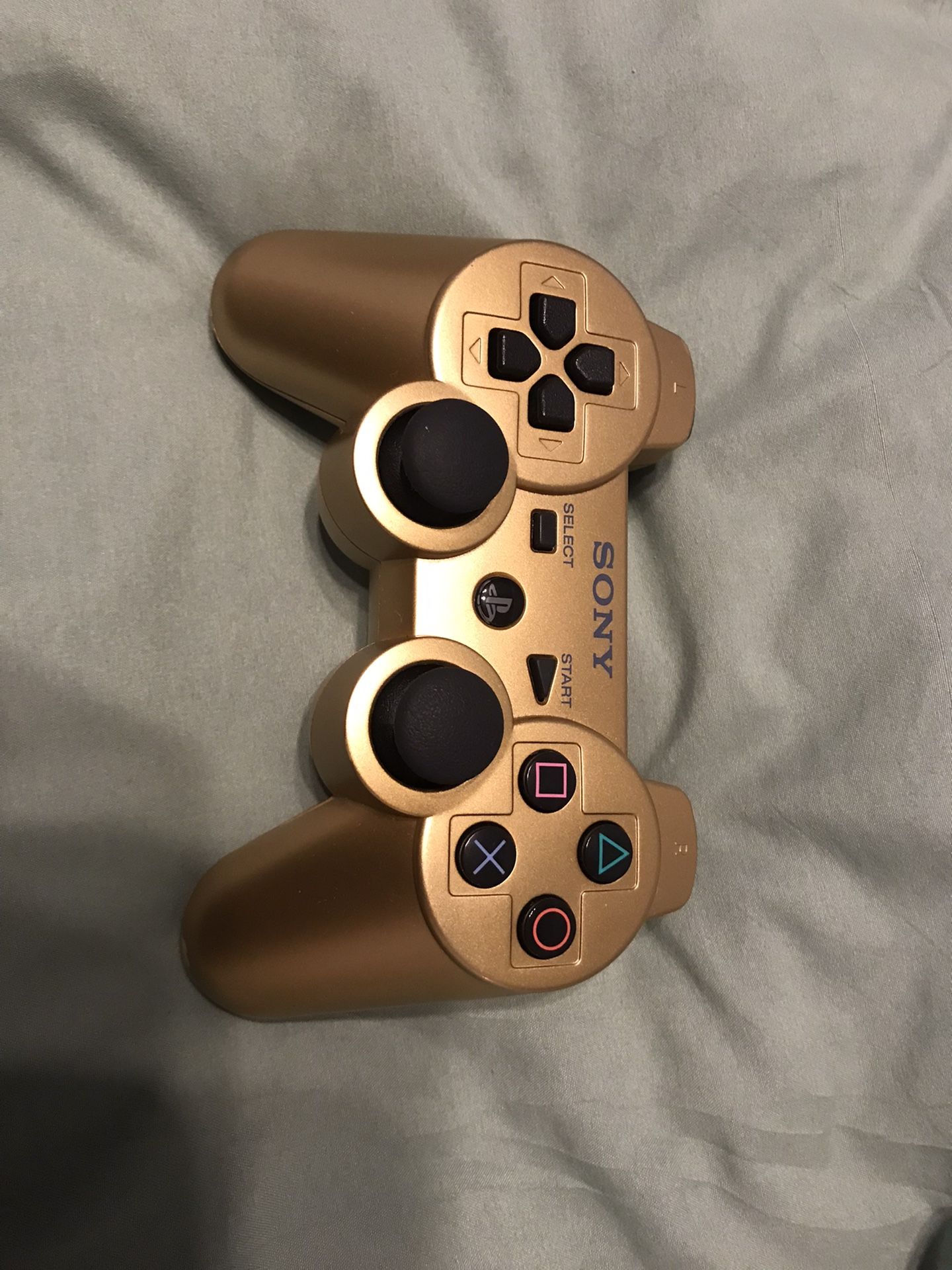 Golden Wireless PS3 Controller
