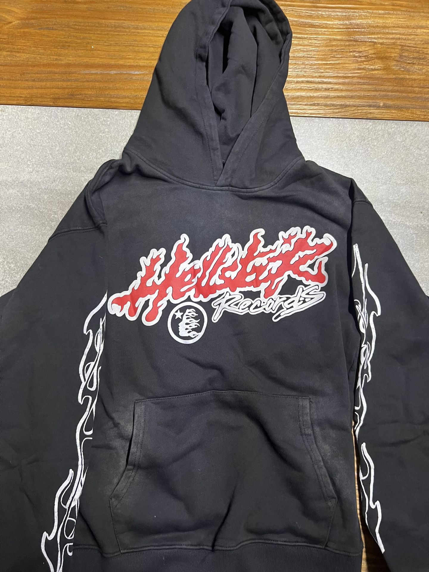 Hellstar Hoodie Black And Red Sz Small