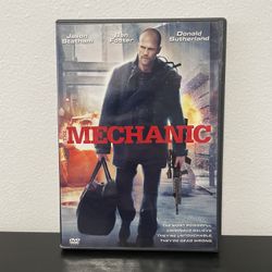 The Mechanic DVD Movie Jason Statham Donald Sutherland Action Sony 2011