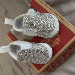 Size 1 Baby Bling Vans 