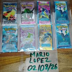 vintage sealed ex era pokemon packs unseen forces crystal guardians delta species ex deoxys