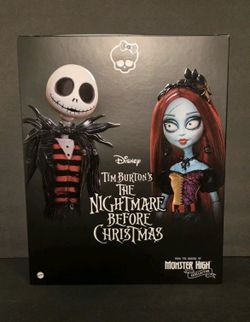 Monster High Skullector The Nightmare Before Christmas Jack Skellington Dolls