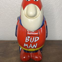 Vintage Budweiser Bud Man Ceramic Stein 