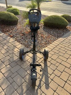 SereneLife 3-Wheel Golf Push Cart