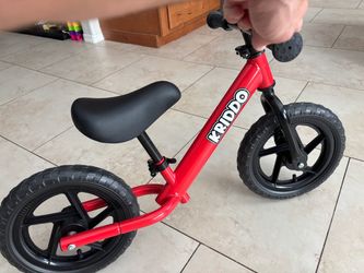 Kriddo Kids Balance Bike Red