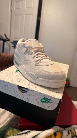Air Jordan Low-Top White Sneakers