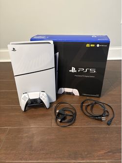 Sony PlayStation®5 Digital Edition Console Bundle W/ Box